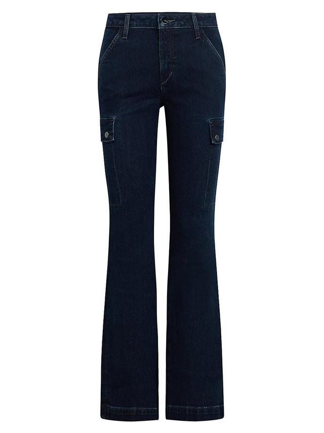 Womens The Frankie Cargo Bootcut Jeans Product Image