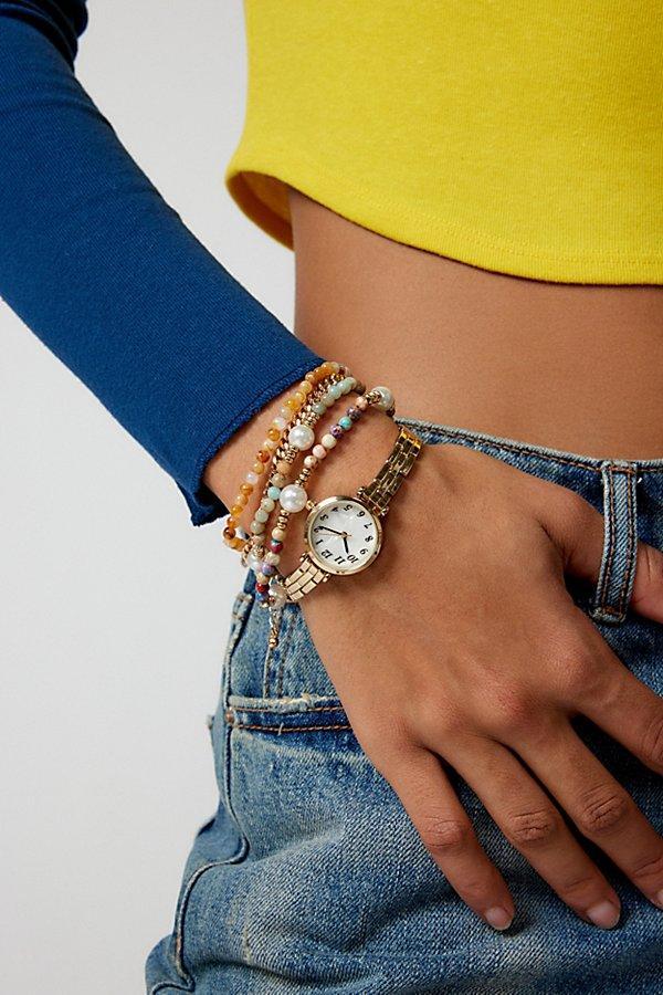 Classic Metal Round Watch Womens at Urban Outfitters Product Image